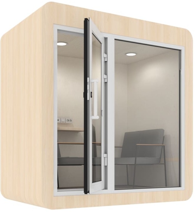Акустическая кабина Cube Office Glass 4x Smooth фото