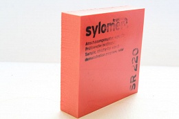 Эластомер отрезной Sylomer SR 220, красный, 25 мм (лист 1200x1500 мм)